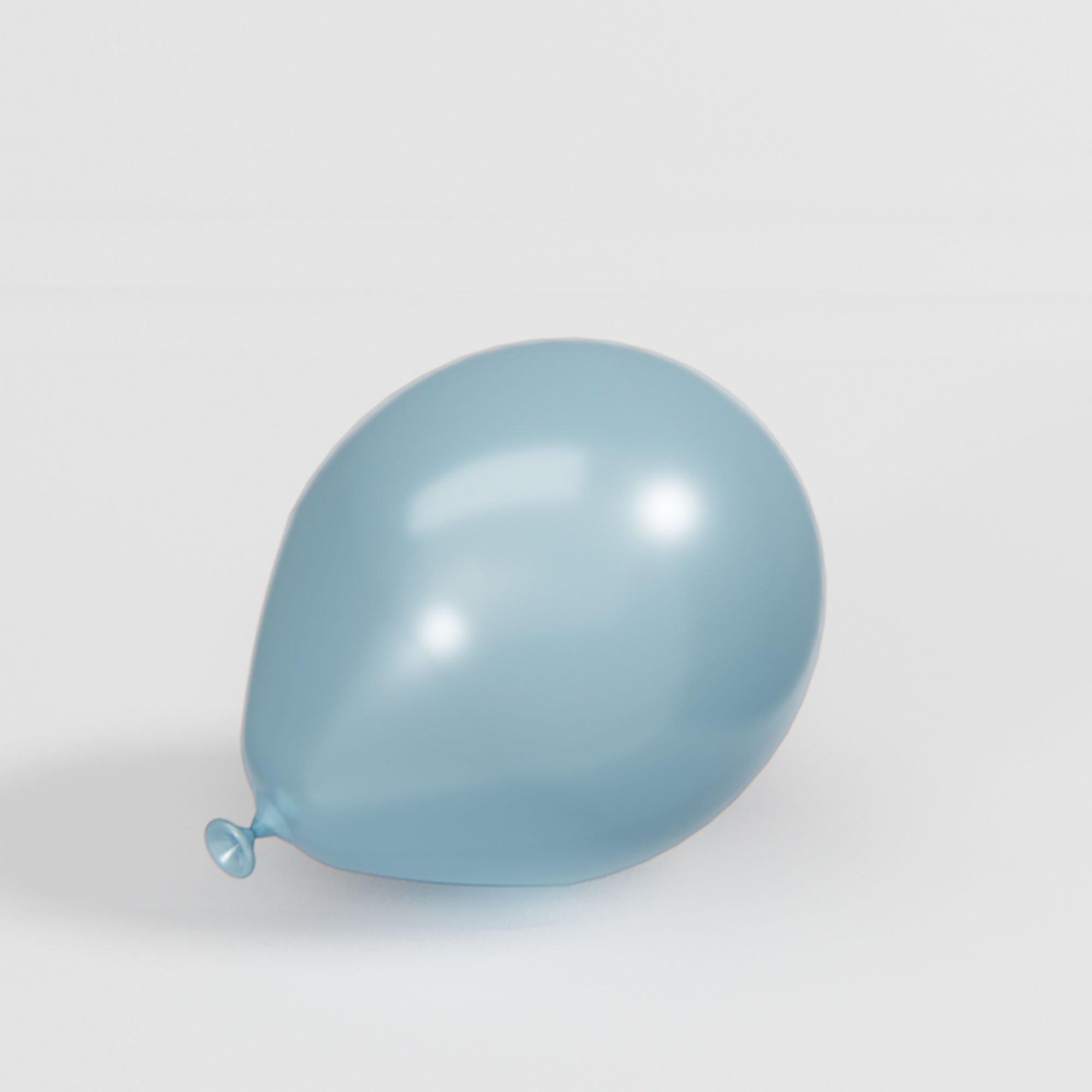 50ct, 5in, Powder Blue Premium Mini Latex Balloons - Luxaire™